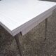 Vintage 60s white formica chrome kitchen table