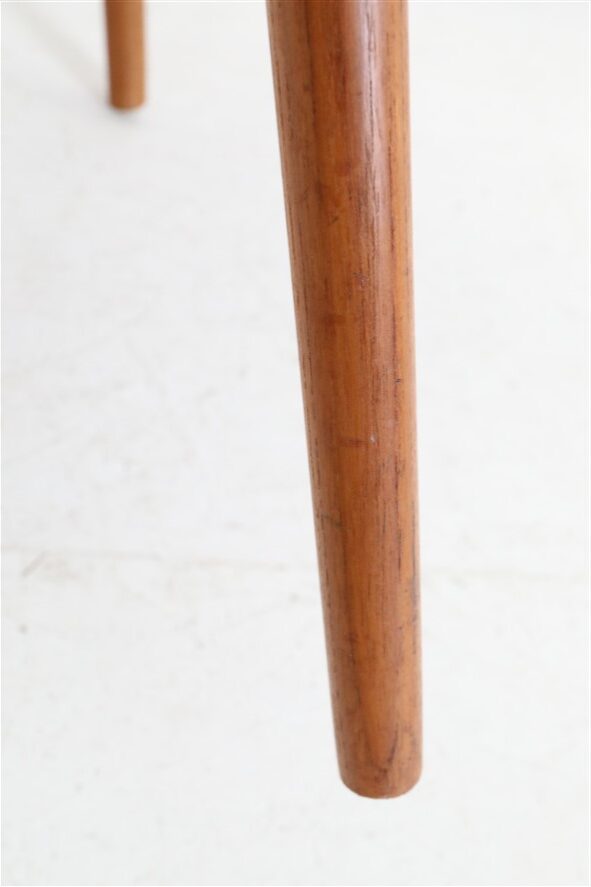 High-quality “418” chair by Arne Vodder for Sibast / teak / genuine leather / Mid-Century Danish Modern design / 1960s