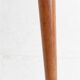 High-quality “418” chair by Arne Vodder for Sibast / teak / genuine leather / Mid-Century Danish Modern design / 1960s