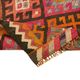 Turkish Handwoven Vintage Herki Kilim 100 cm x 380 cm