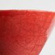 Cracked "Sang de Boeuf" bowl, glazed, early 20th century