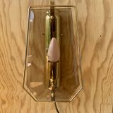 Brass wall lamp