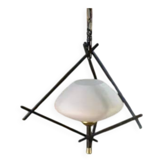 Minimalist 1960s pendant light