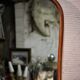 Wall mirror "curves" art deco 1930 - 59x98cm