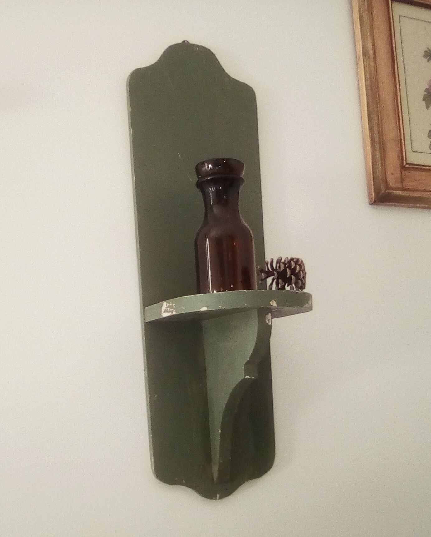 Vintage wall shelf