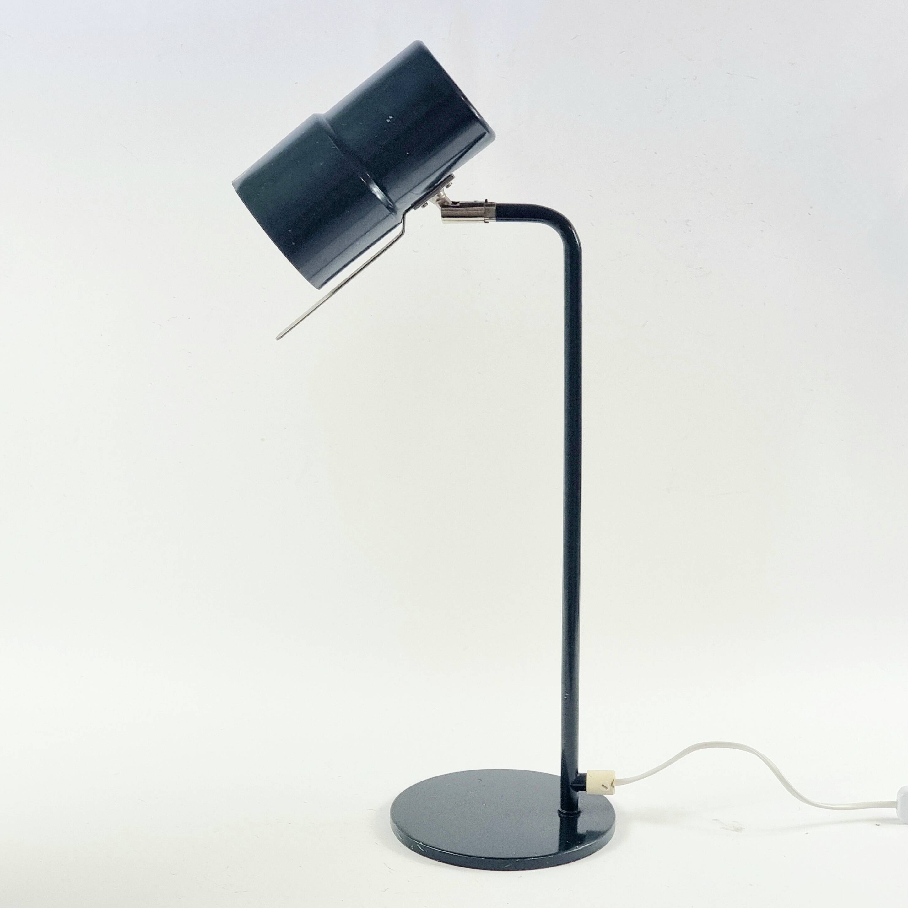 Mid Century Scandinavian Table Lamp Model B195 by Jakobsson, Sweden, 1960s