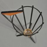 Umbrella metal black years 1960