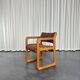 Set of 4 Scandinavian teak sled chairs