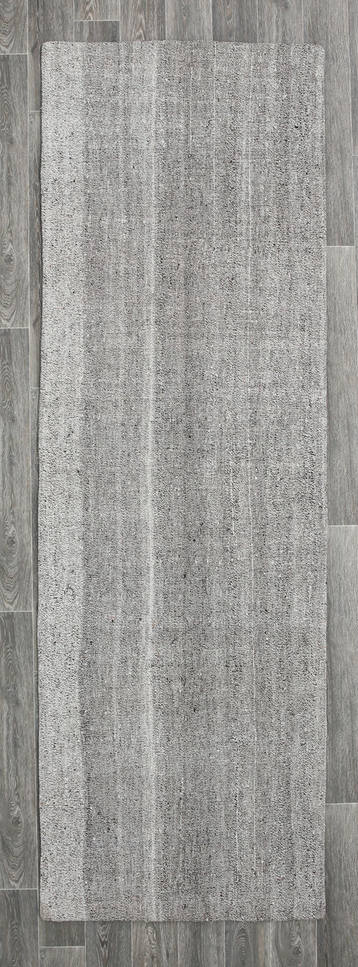 Modern oushak runner rug 103x316cm
