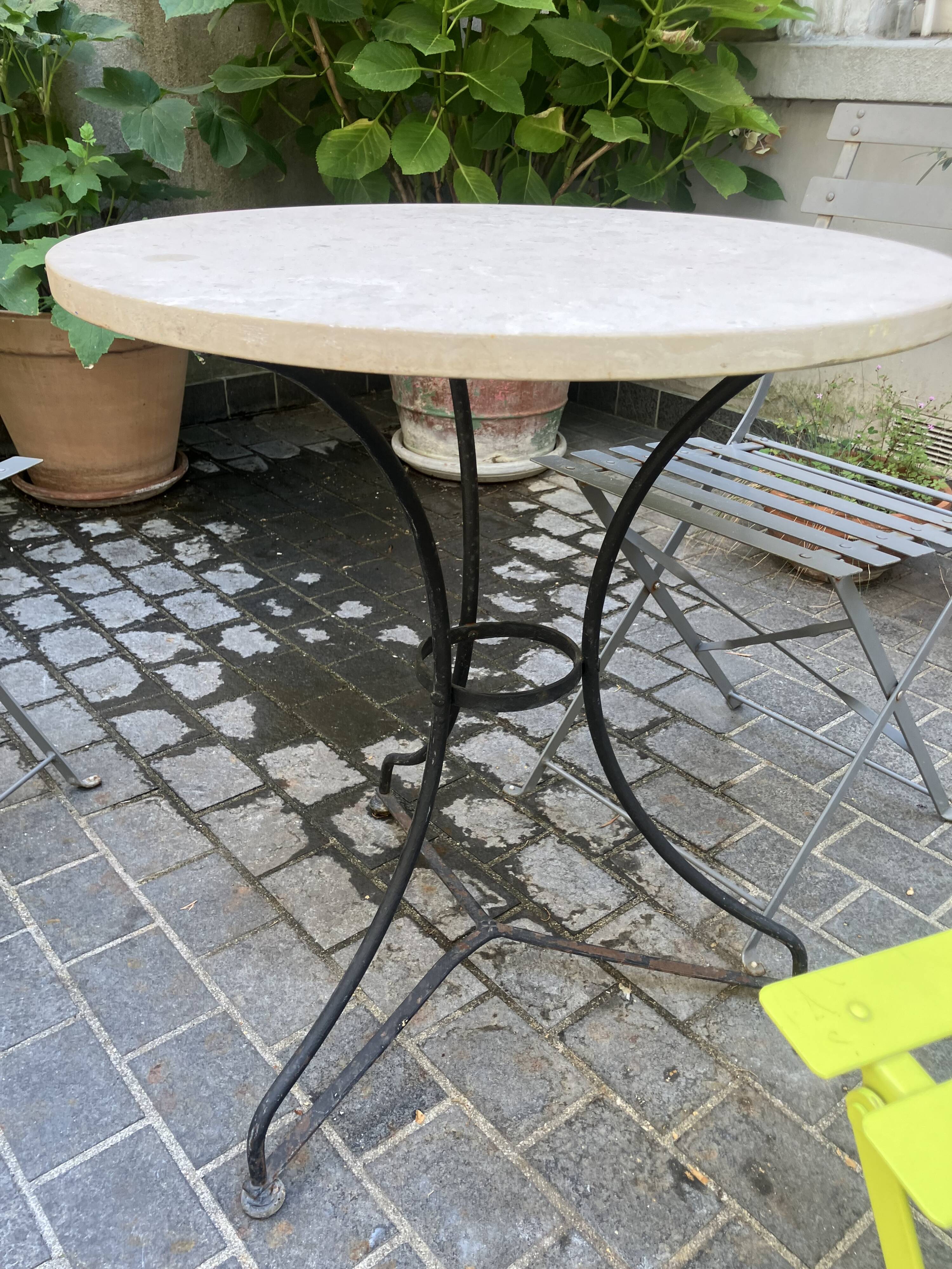 Bistro table for garden or balcony