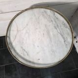 Louis XVI style bouillotte table in mahogany