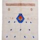 Traditional handwoven Beni Ouarine rug 150x250 free shipping