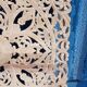 Carved mango headboard