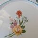 Ensemble de 6 assiettes à dessert à motif de bouquet de fleurs 20.5cm