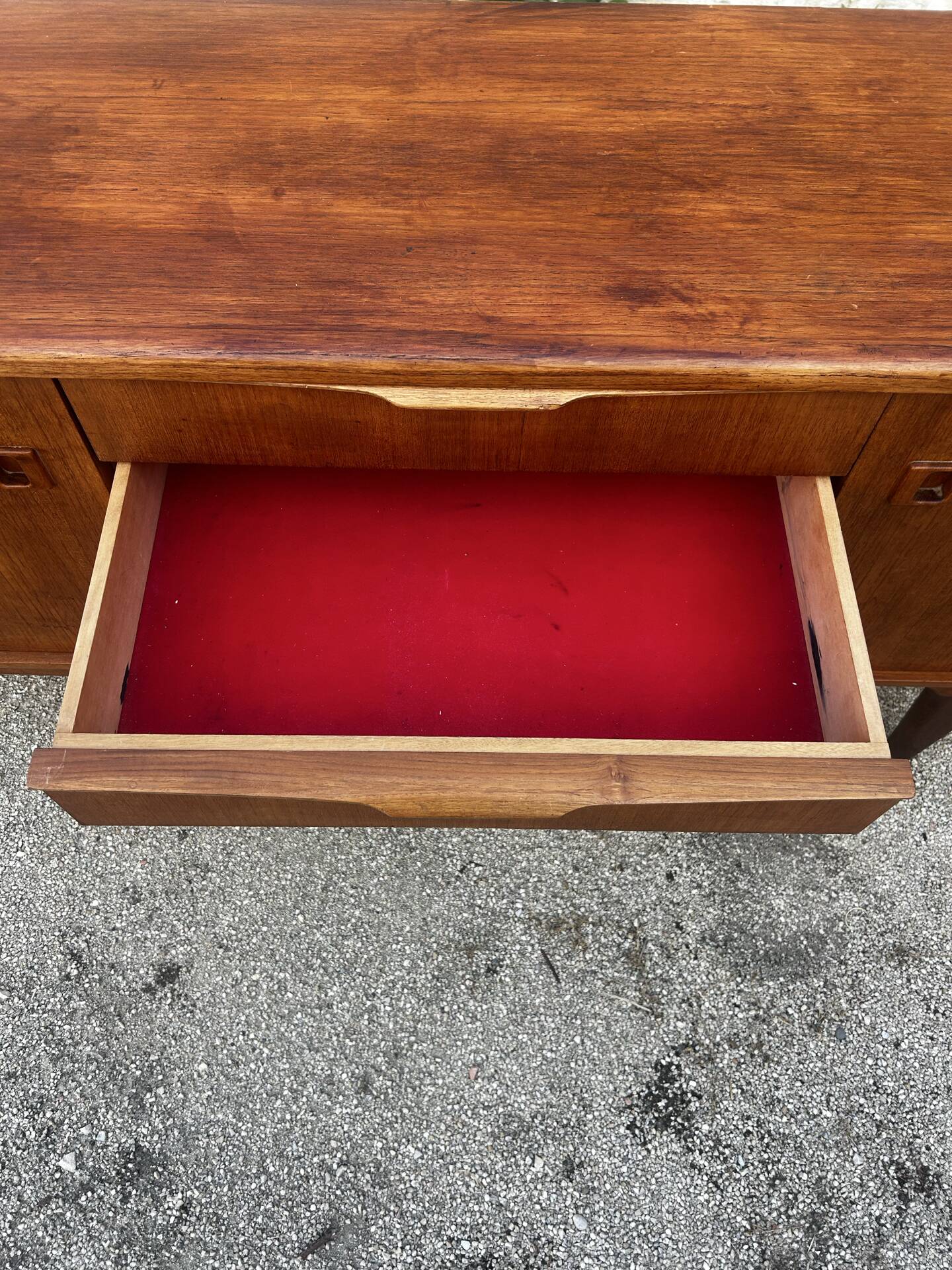 Vintage Scandinavian sideboard - 250 cm