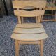 Set of 4 oak chairs