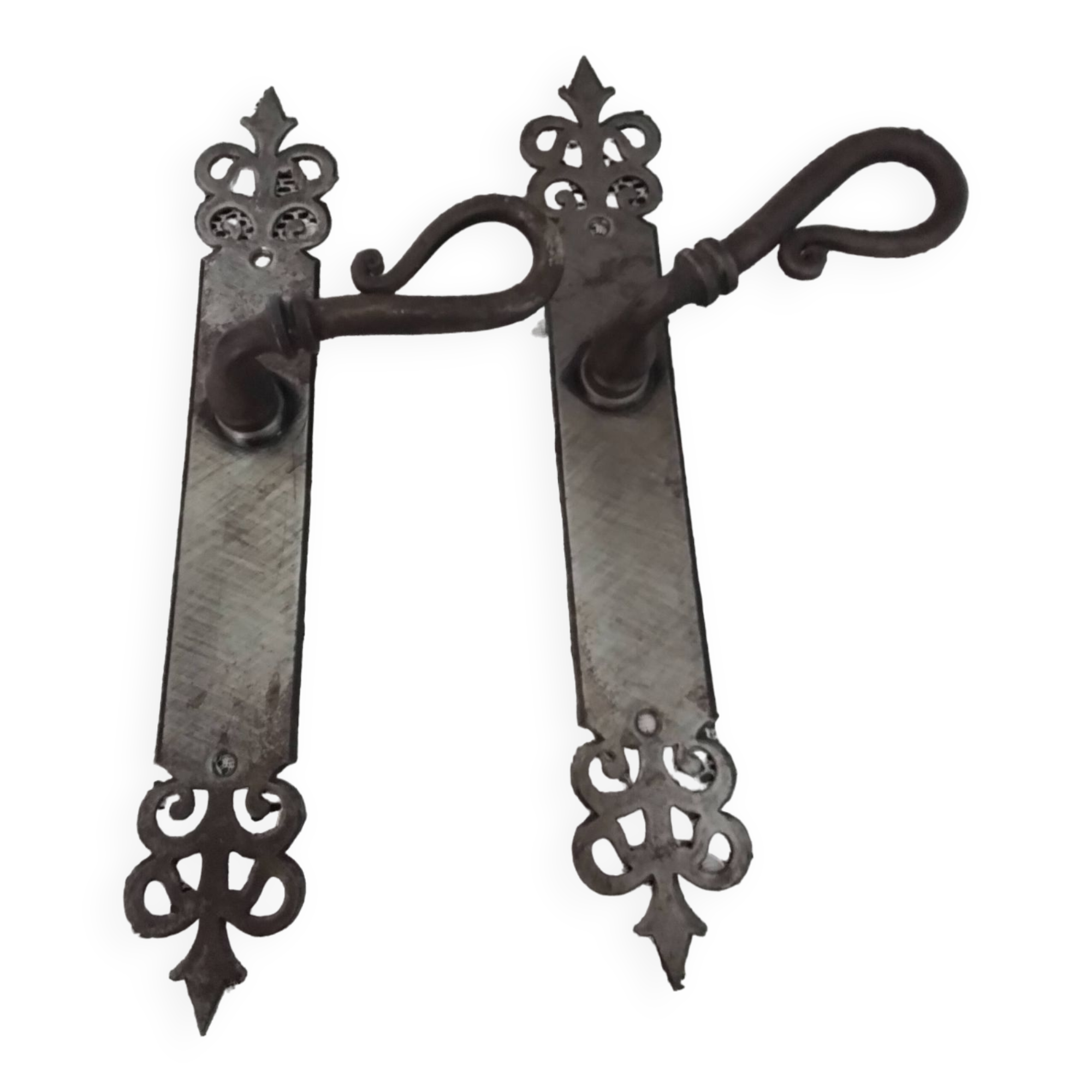 2 door handles old style