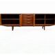 Enfilade vintage scandinave de 2,50 m en teck années 1960