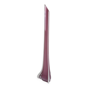 Vase sculpturale en verre