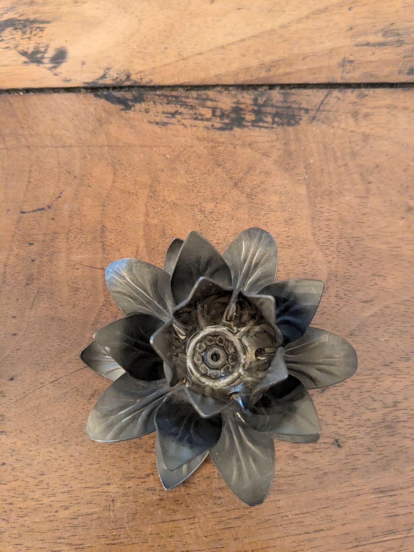Lotus flower candle holders