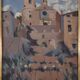 Jaquim Mir - Study of a Church - Stamped Reverse Mvseos Mvnicipa De Barcelona Copia