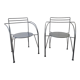 Armchairs Lune d'argent design Pascal Mourgue edition Fermob