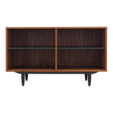 Bibliothèque en noyer, design scandinave