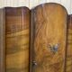 Wardrobe English art deco wardrobe in walnut magnifying glass