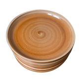 Assiettes grès