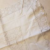 Handmade lace pillowcase
