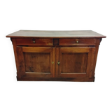 Meuble de métier,  ancien comptoir de mercerie