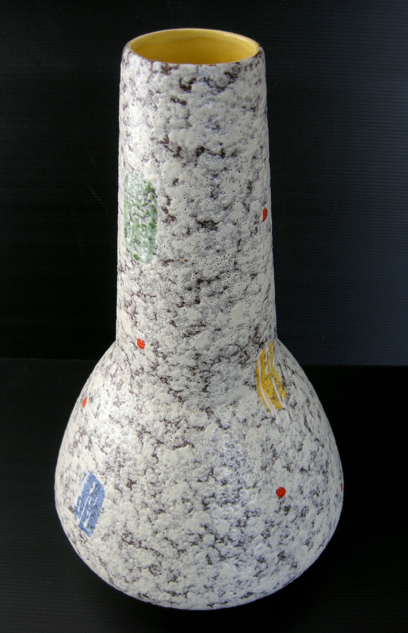 Vintage vase 1950 ceramic