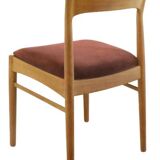 Set van 4 Niels Bach eetkamerstoelen 'Skodborgskov'
