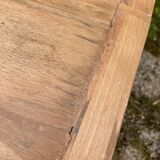 Antique solid wood desk