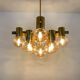 Lustre italien de laiton