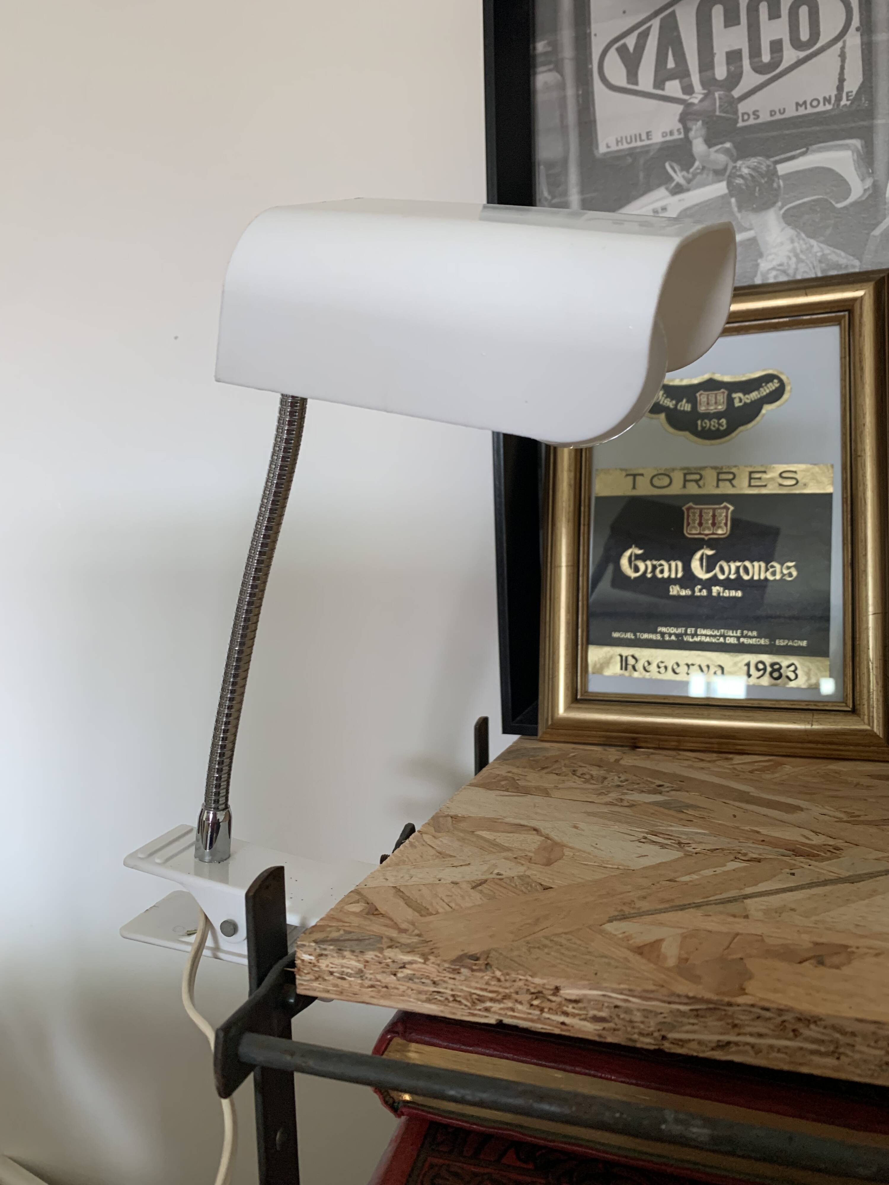 Vintage clip lamp 1970