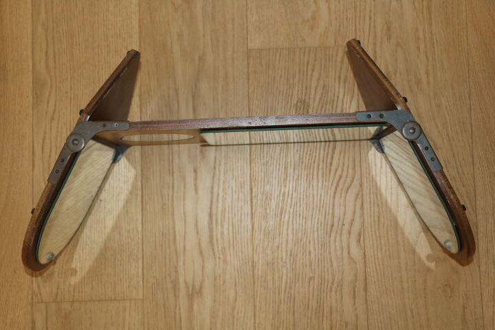 Hairdresser triptych mirror