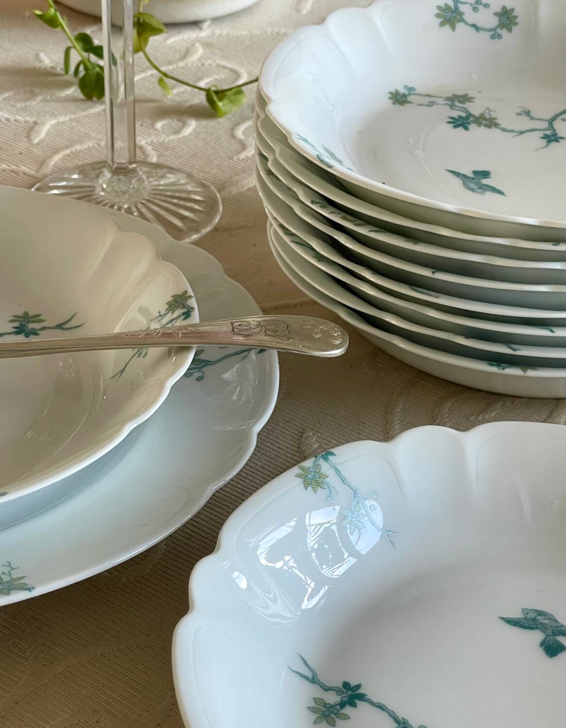 10 soup plates Haviland Limoges.