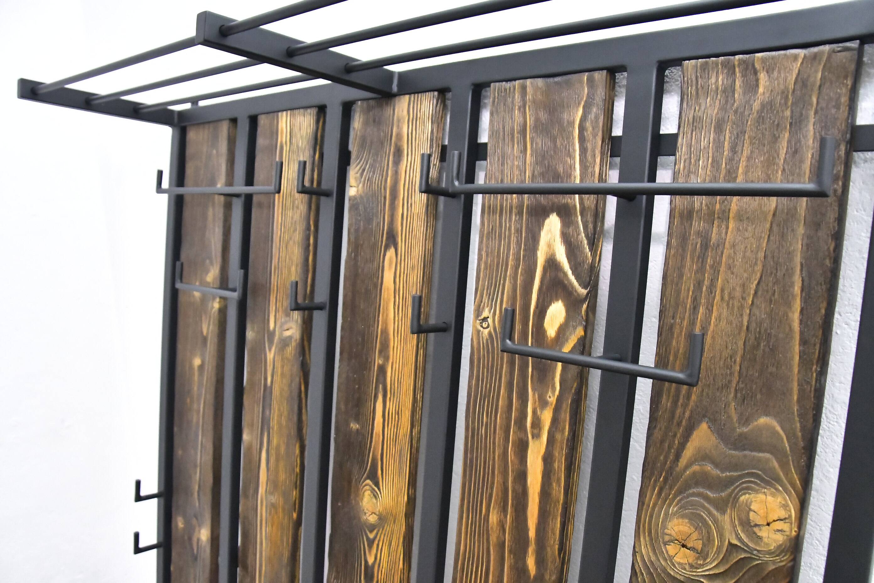 Vintage Wall Coat Rack, 1970s