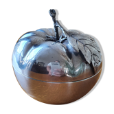 Vide poche métal argenté