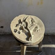Dragon en plâtre par Walter De Buck