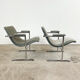 Set of two vintage design Oslo lounge chairs by Rudi Verelst for Novalux 1960s