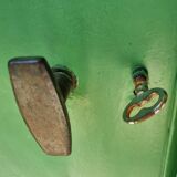 Workshop/industrial style steel door