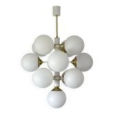 Sputnik Chandelier Vintage Pendant Light Large Hanging Lamp Space Age Style