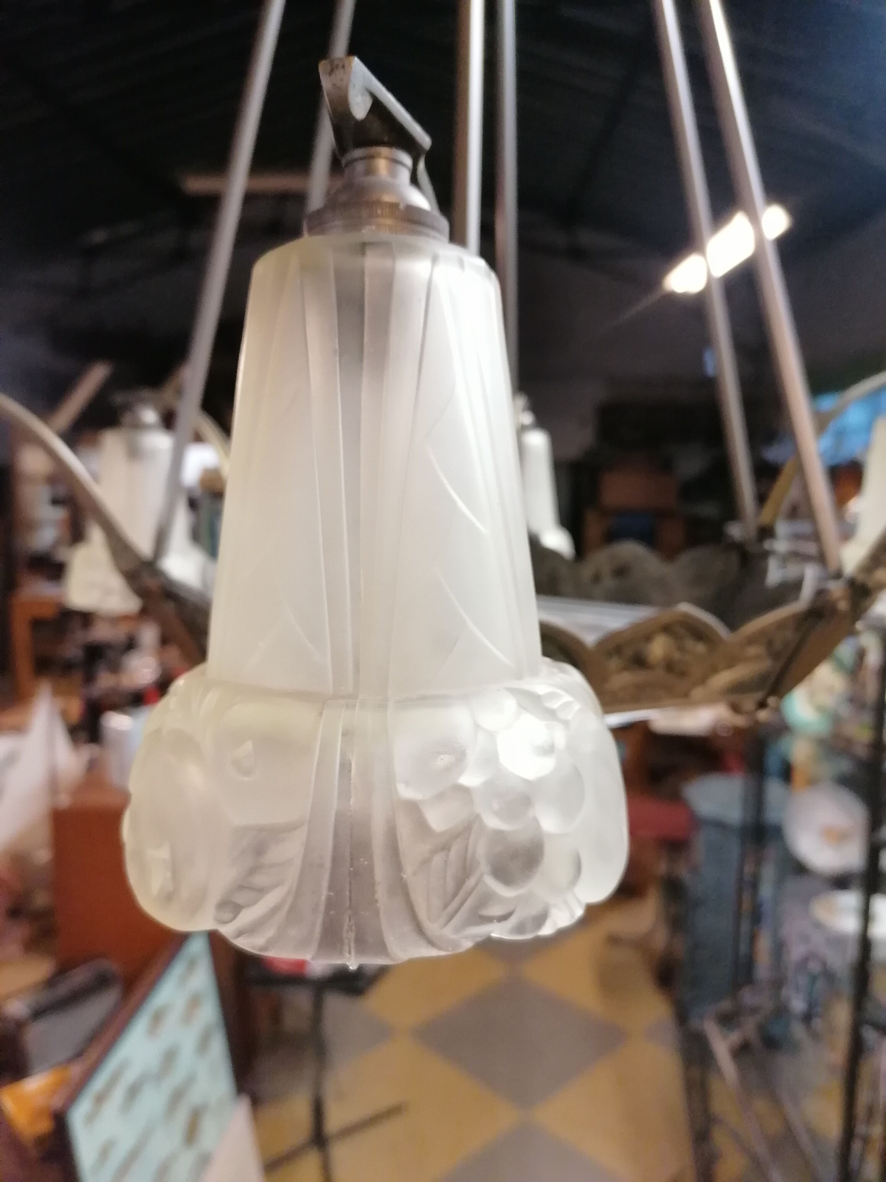 Chandelier art deco