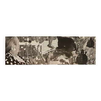 Large black and white artworks / photo collage (160x50)
turtle