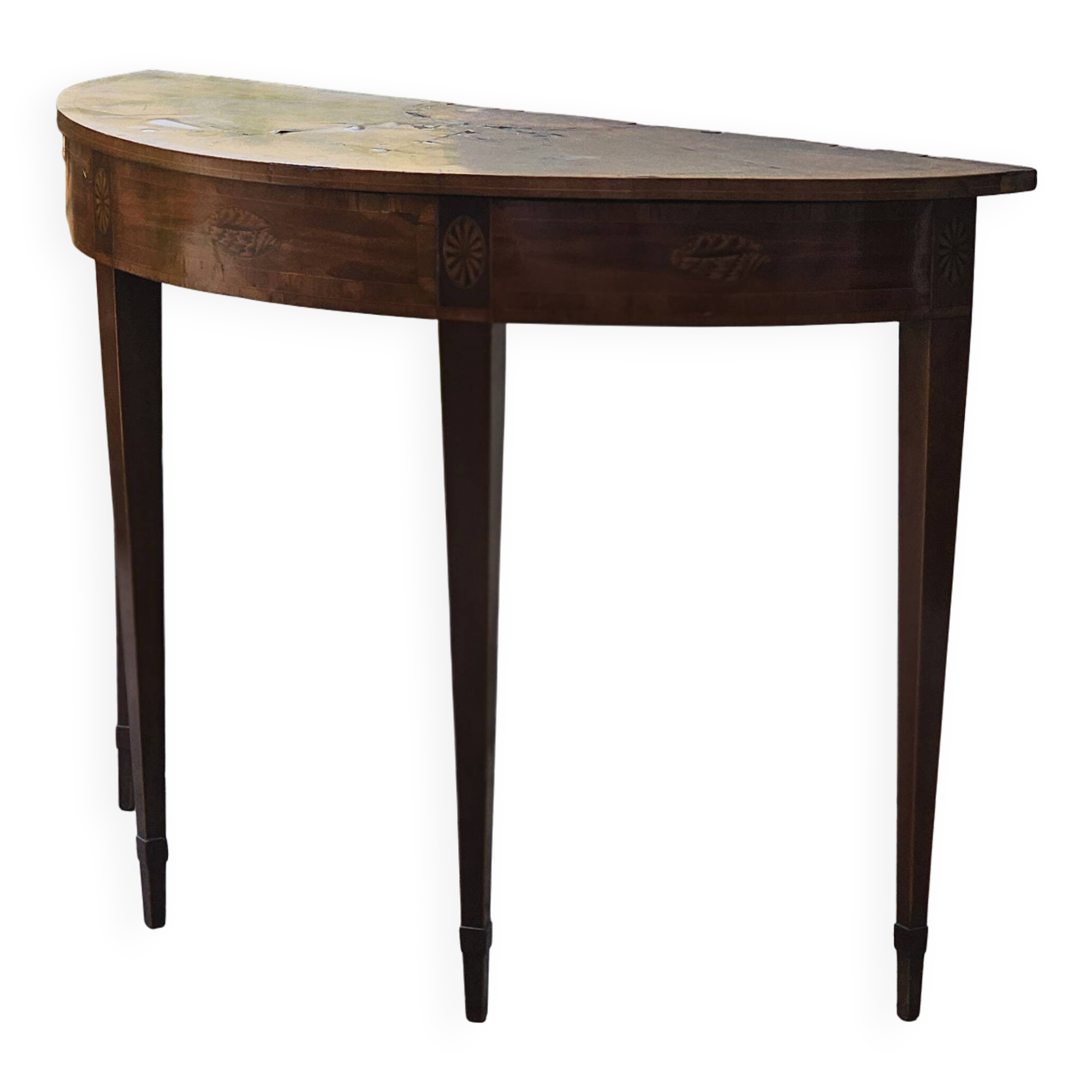 Table demi lune