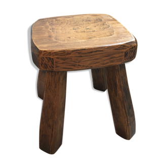 Tabouret en bois