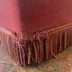 Vintage velvet daybed bench