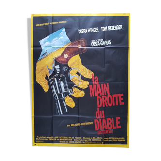 Cinema poster of the right hand of the devil 120x160